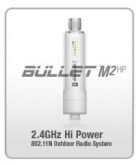 Ubiquiti Bullet-m2-hp Outdoor 2.4ghz 800mw